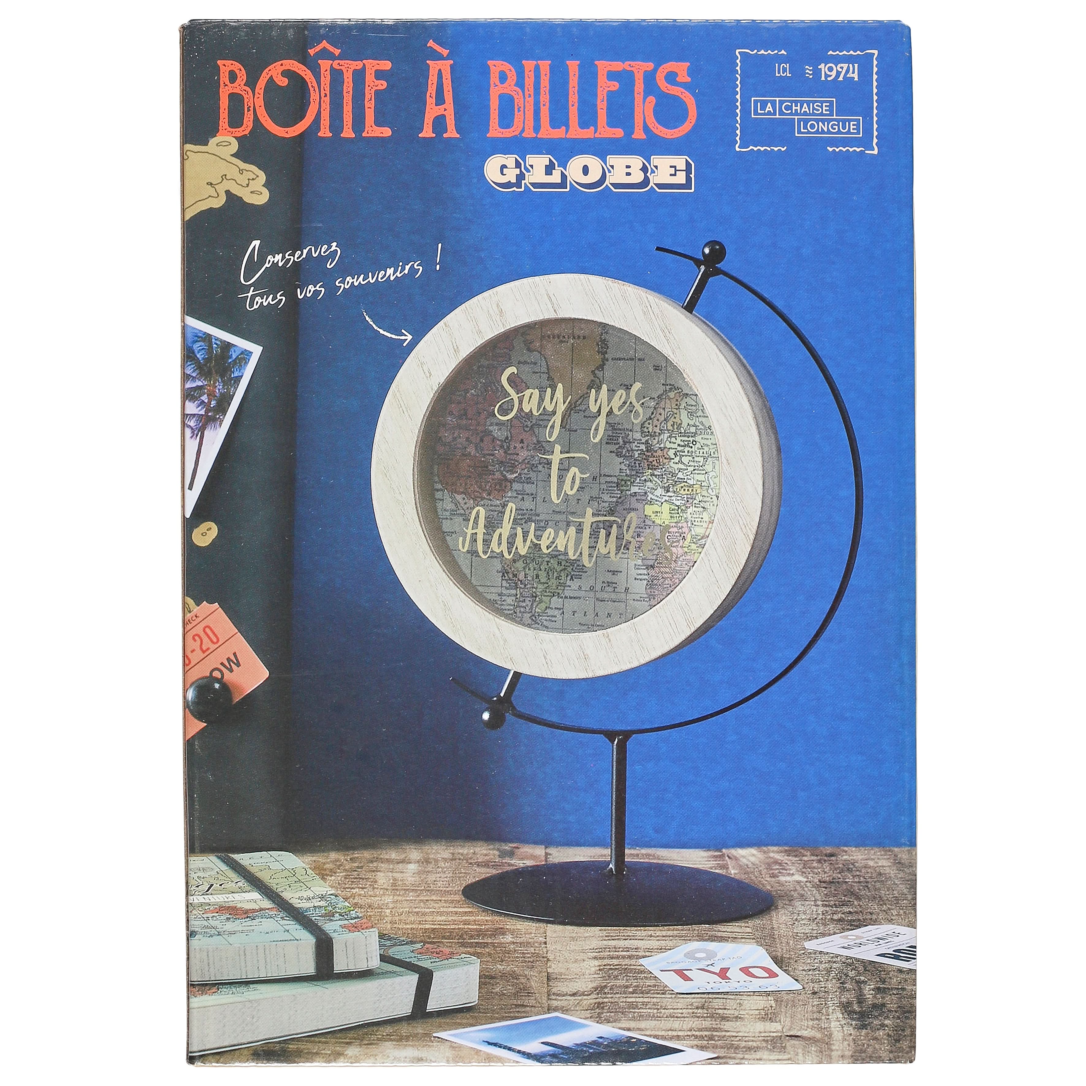 BOITE A BILLETS GLOBE - Image 8