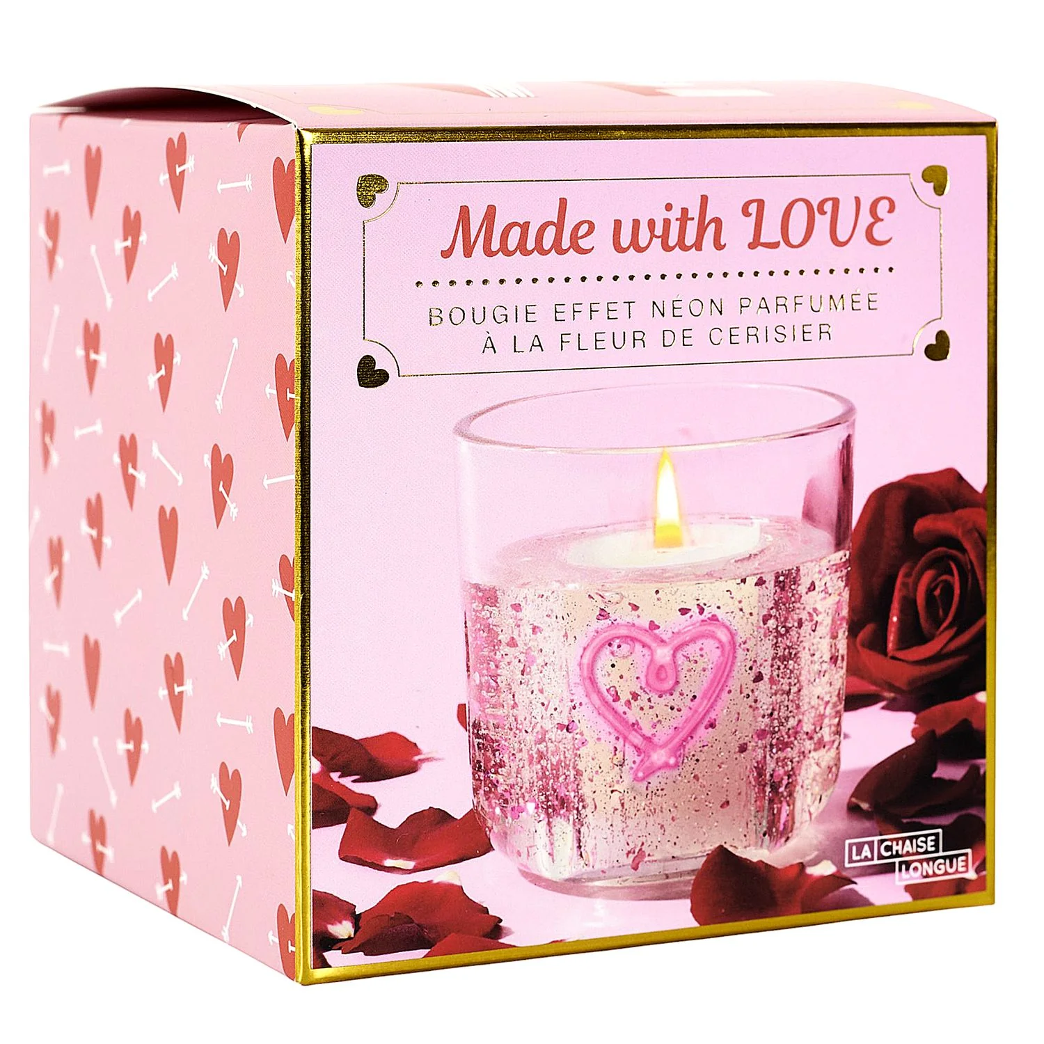 BOUGIE EFFET NEON COEUR - Image 4