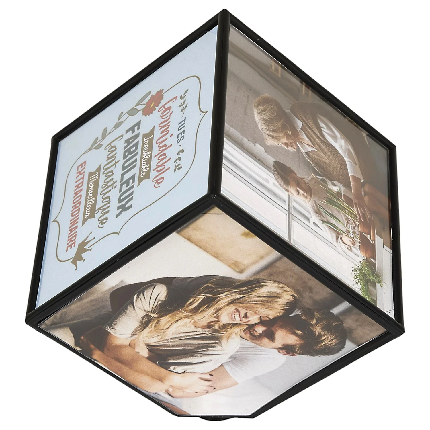 CADRE PHOTO CUBE ROTATIF ORBIT - Image 4