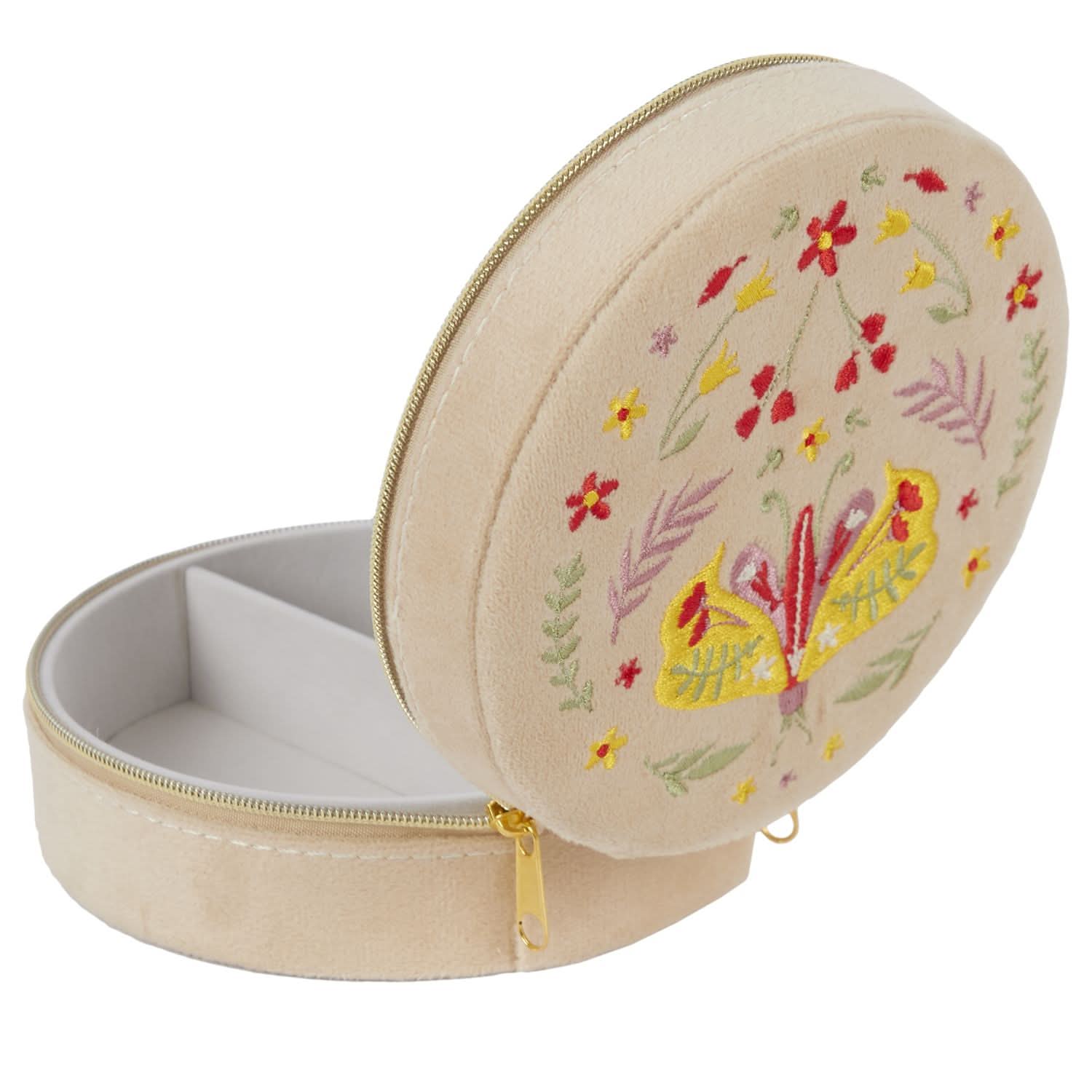 COFFRET A BIJOUX PAPILLON BRODE - Image 7