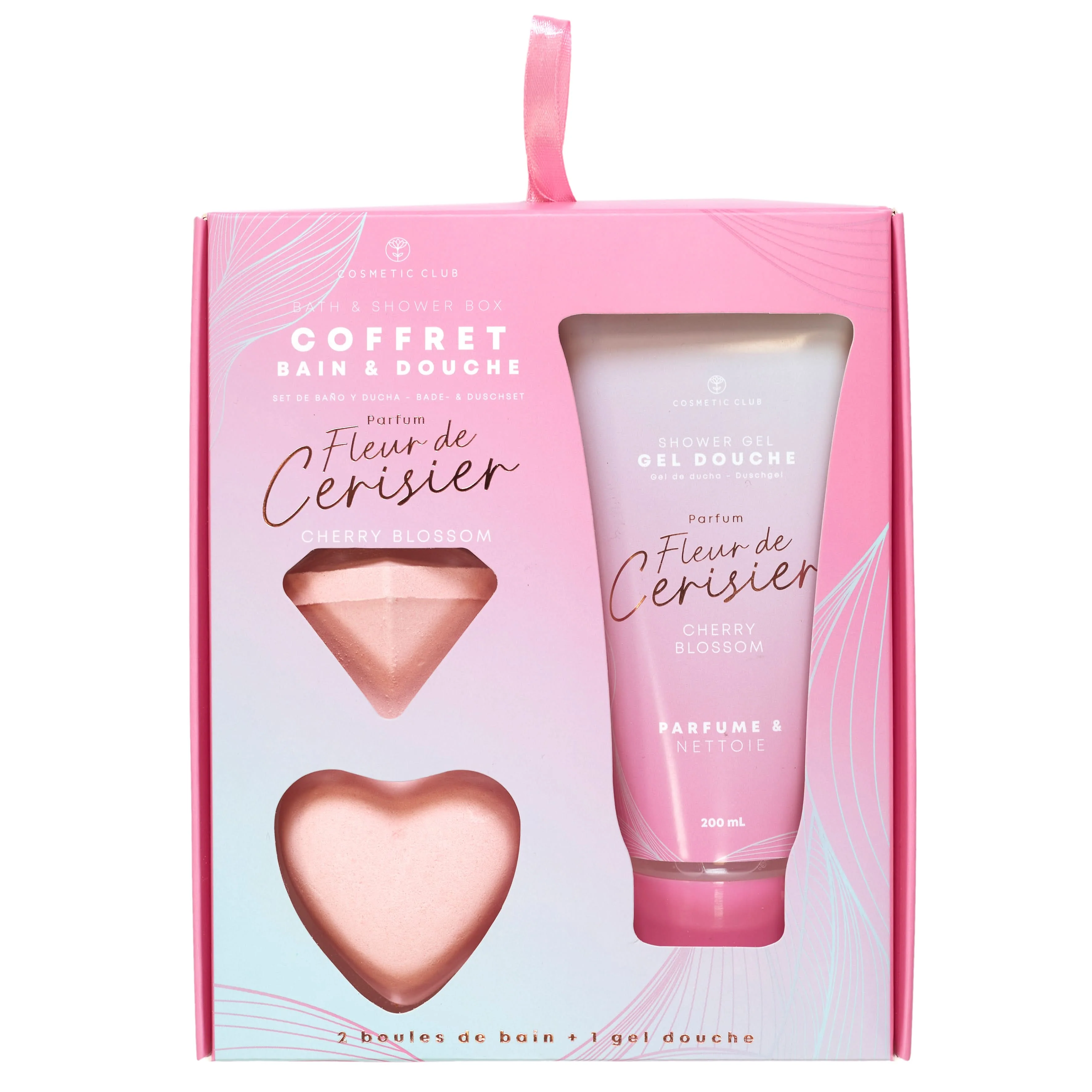 COFFRET BAIN FLEUR DE CERISIER 3 PCS - Image 3