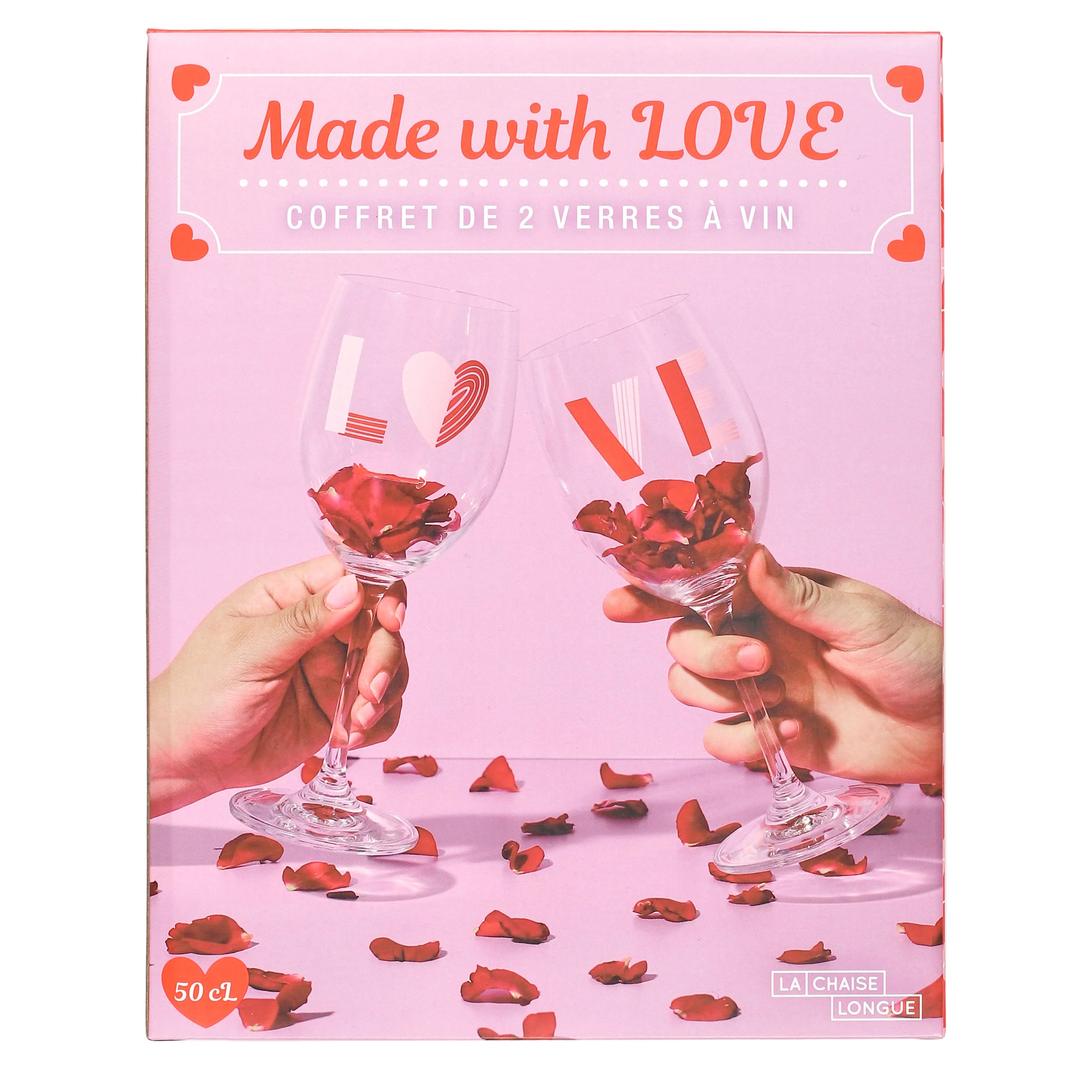 COFFRET DE 2 VERRES À VIN LOVE - Image 6