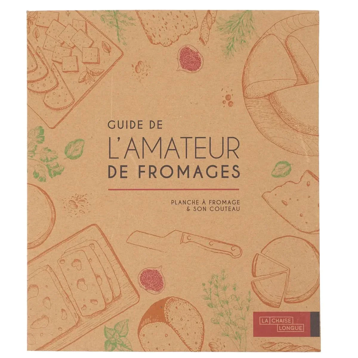COFFRET LIVRE PLANCHE A FROMAGE ET SON COUTEAU - Image 3