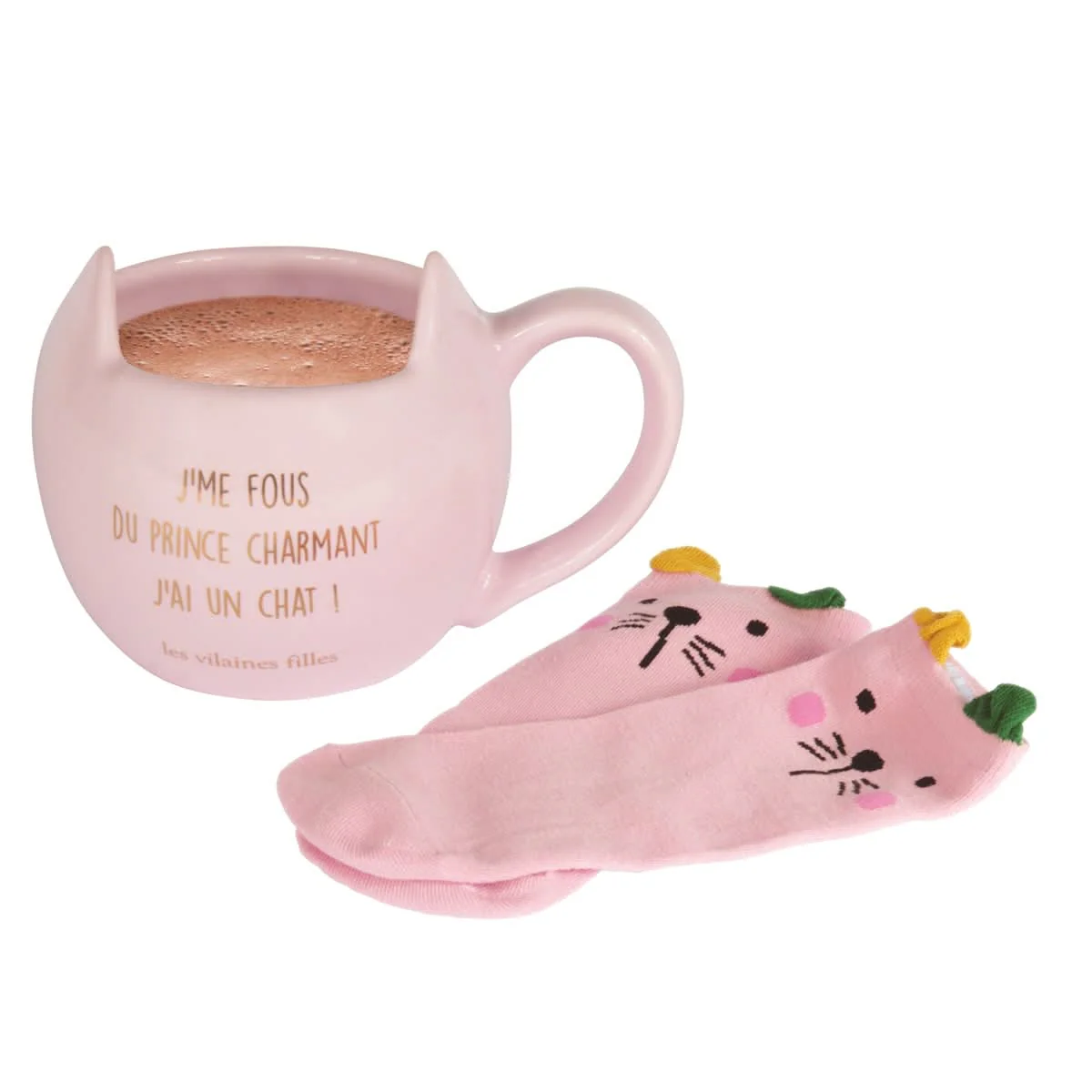 COFFRET MUG ET CHAUSSETTE CHAT - Image 3