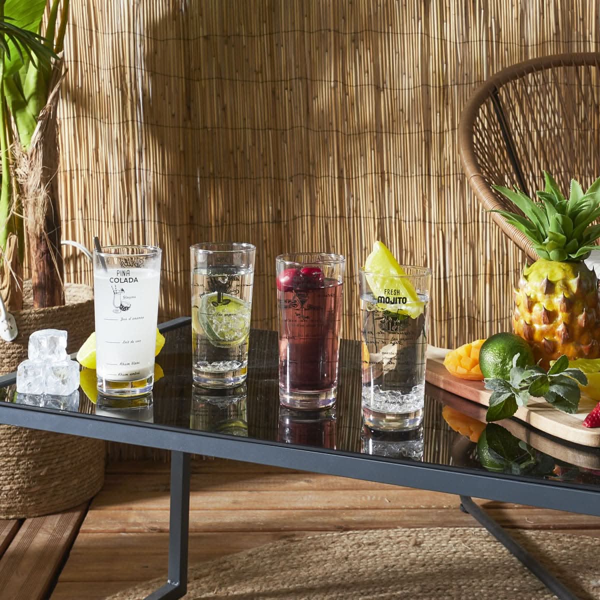 COFFRET VERRES RECETTES COCKTAILS - Image 3