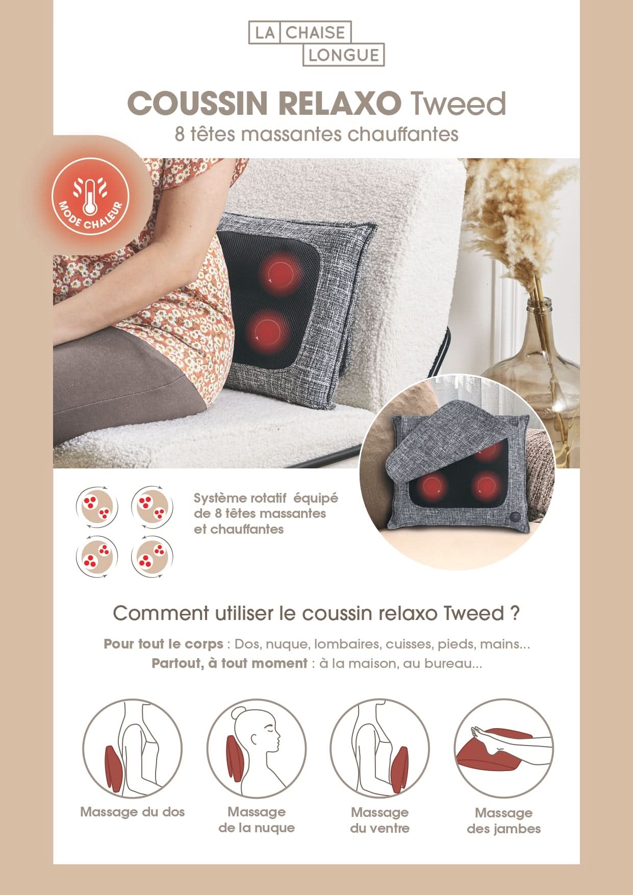 COUSSIN RELAXO TWEED - Image 10