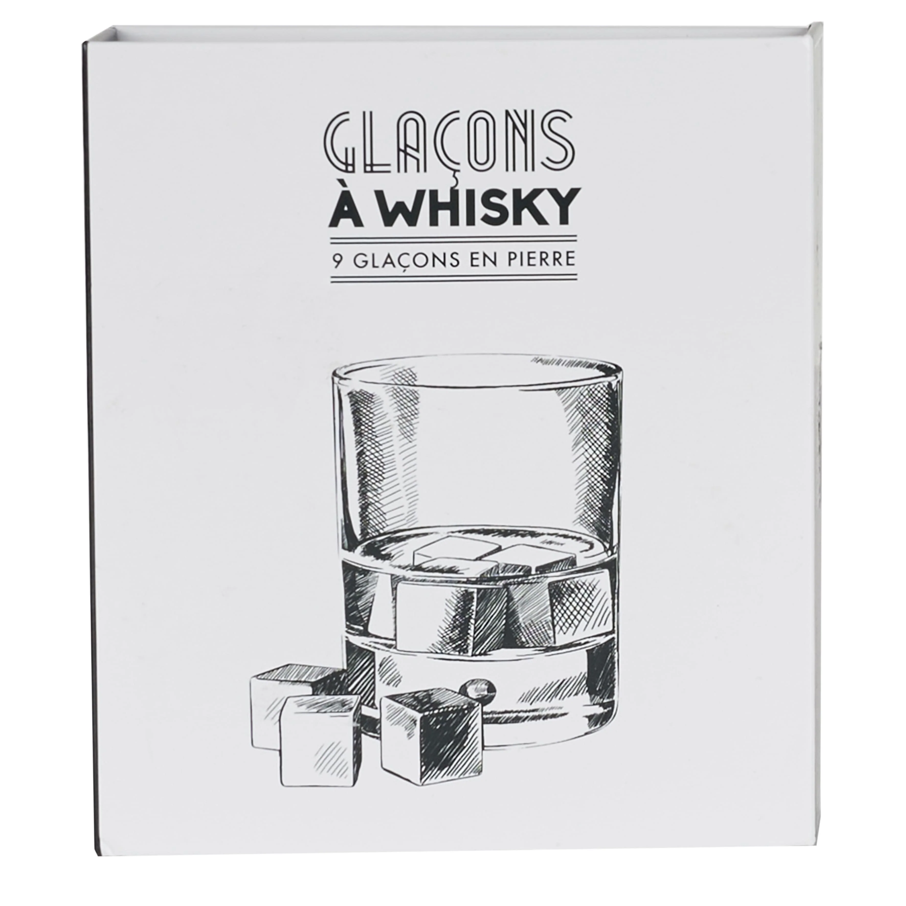 GLACONS A WHISKY EN PIERRE 9 PCS - Image 4