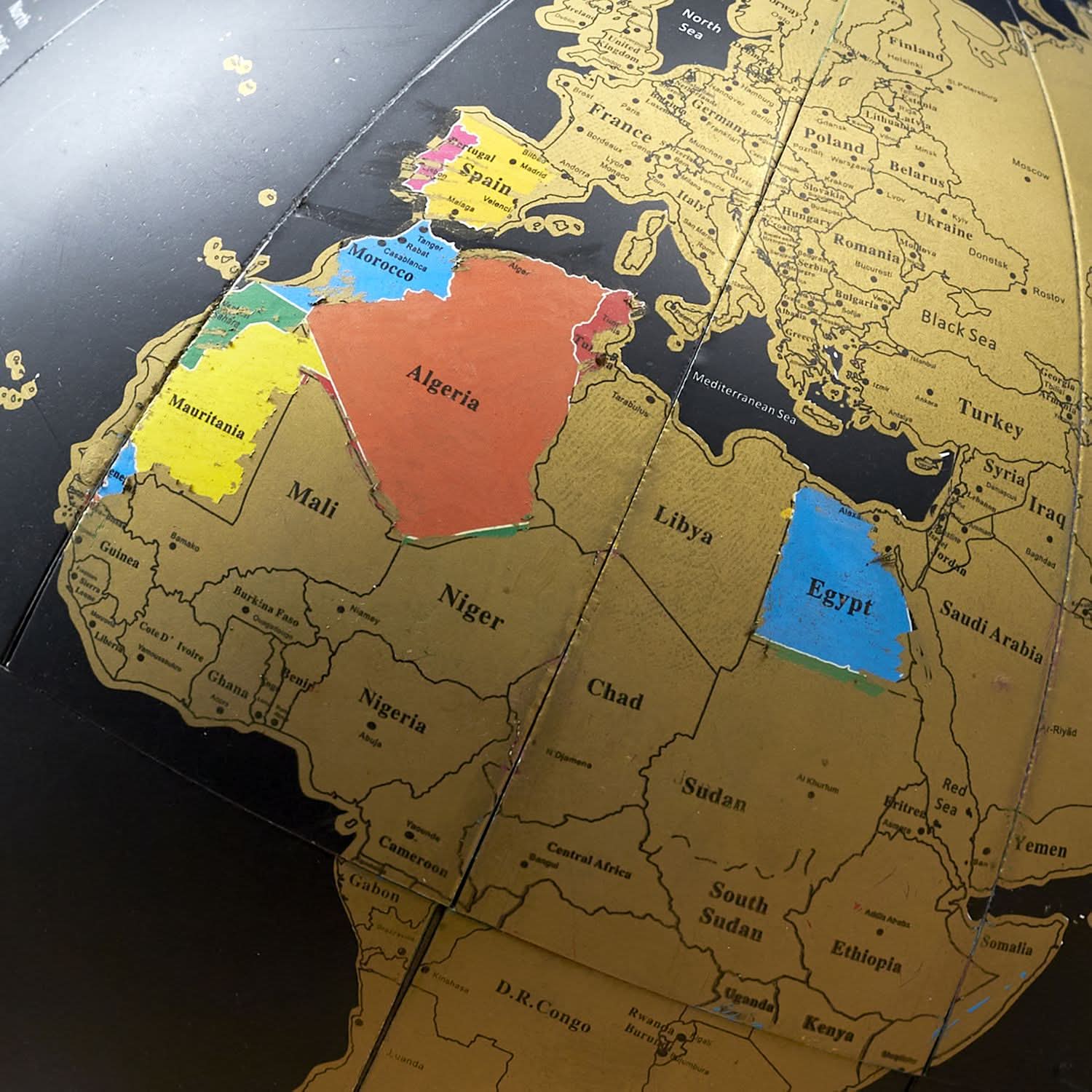 GLOBE À GRATTER - Image 3