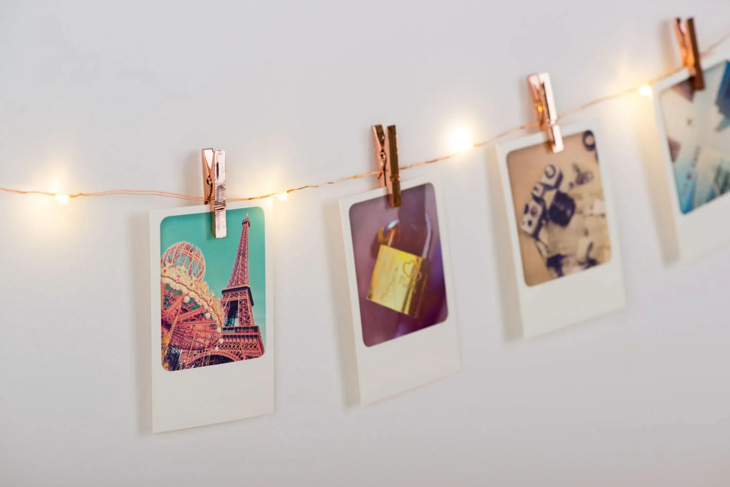 GUIRLANDE PHOTOS CLIPS ROSE GOLD - Image 4