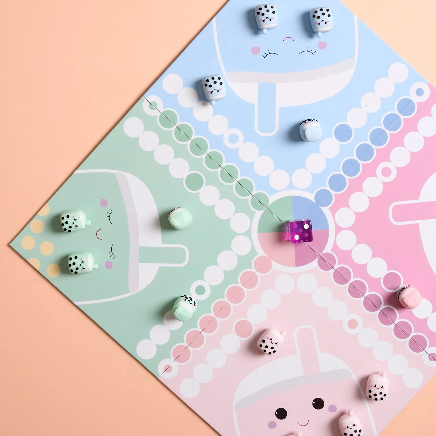 JEU DES PETITS CHEVAUX KAWAII BUBBLE TEA - Image 6