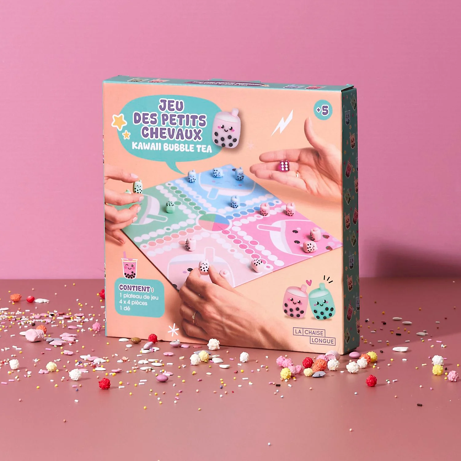 JEU DES PETITS CHEVAUX KAWAII BUBBLE TEA - Image 8