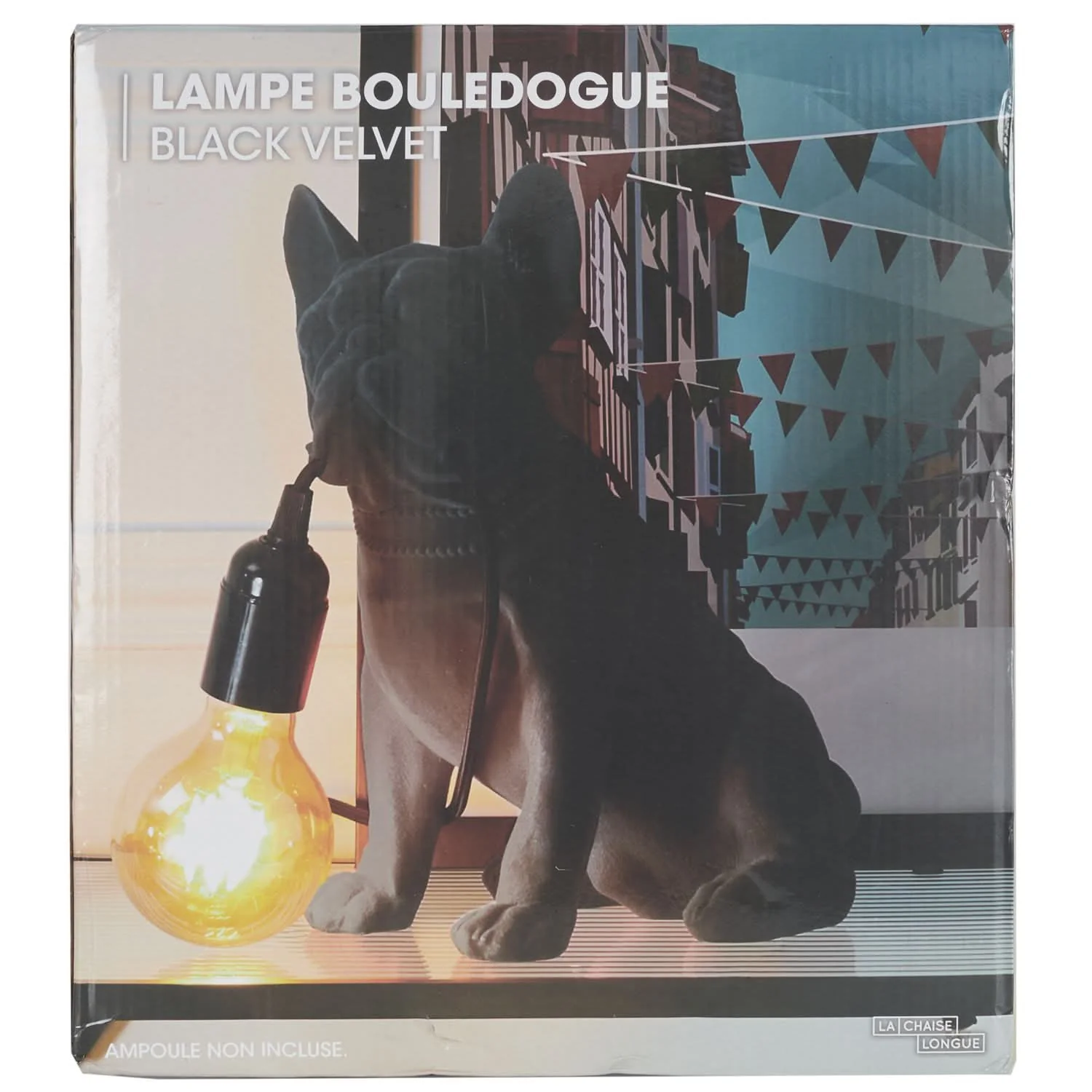 LAMPE BOULEDOGUE BLACK VELVET - Image 8