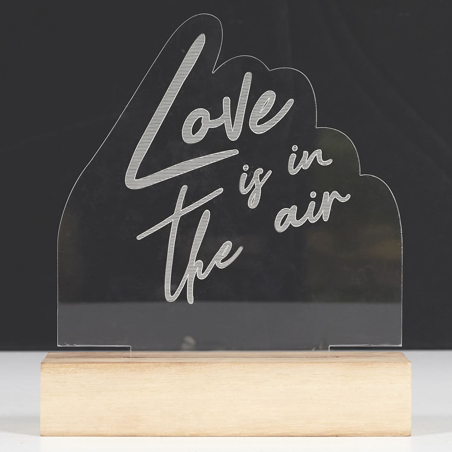LAMPE LED LOVE IS IN THE AIR - Image 5