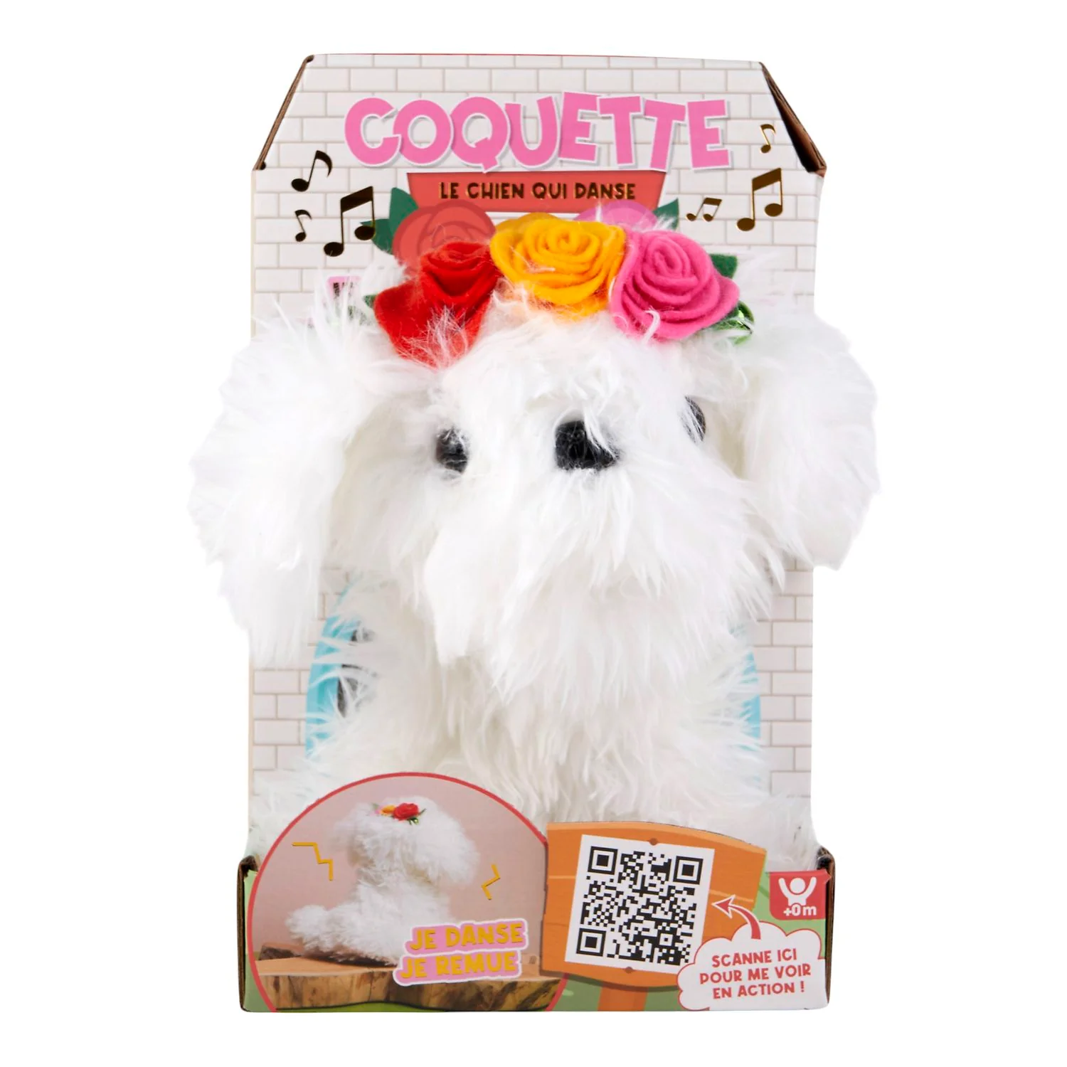 PELUCHE COQUETTE LE CHIEN QUI DANSE - Image 5