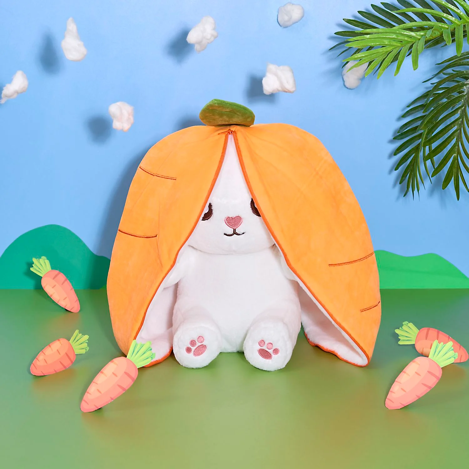 PELUCHE LAPIN SURPRISE CAROTTE - Image 8