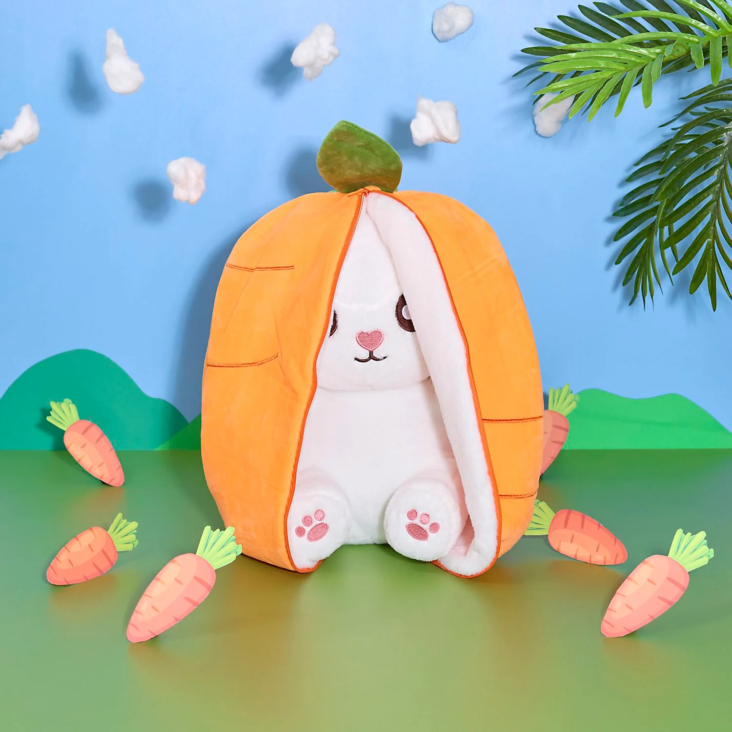 PELUCHE LAPIN SURPRISE CAROTTE - Image 9