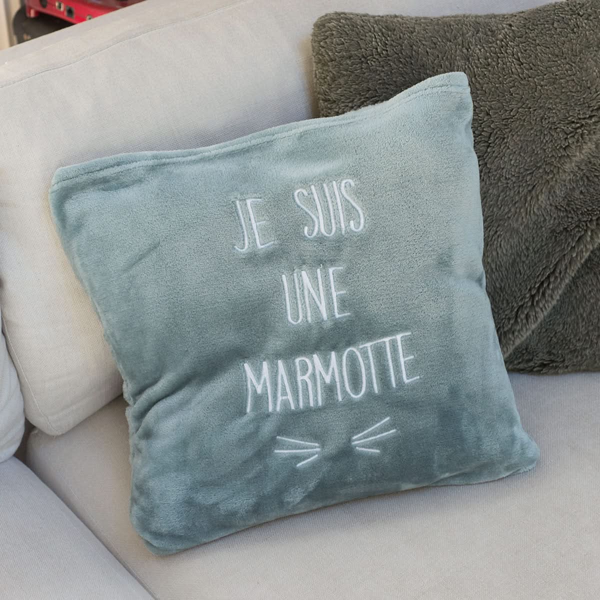 PLAID KANGOUROU JE SUIS UNE MARMOTTE - Image 4