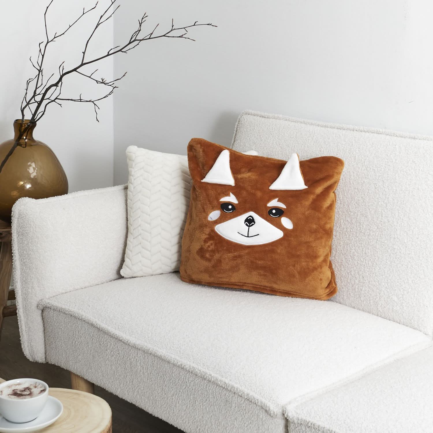 PLAID KANGOUROU PANDA ROUX - Image 3