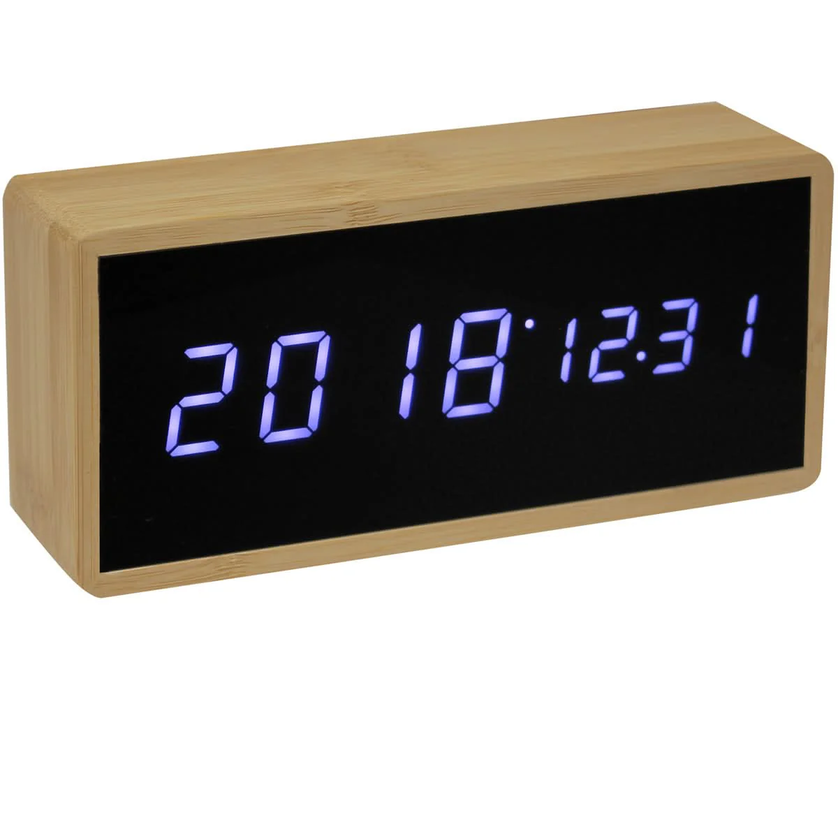 REVEIL LED GM FIBRE BOIS NATUREL - Image 3