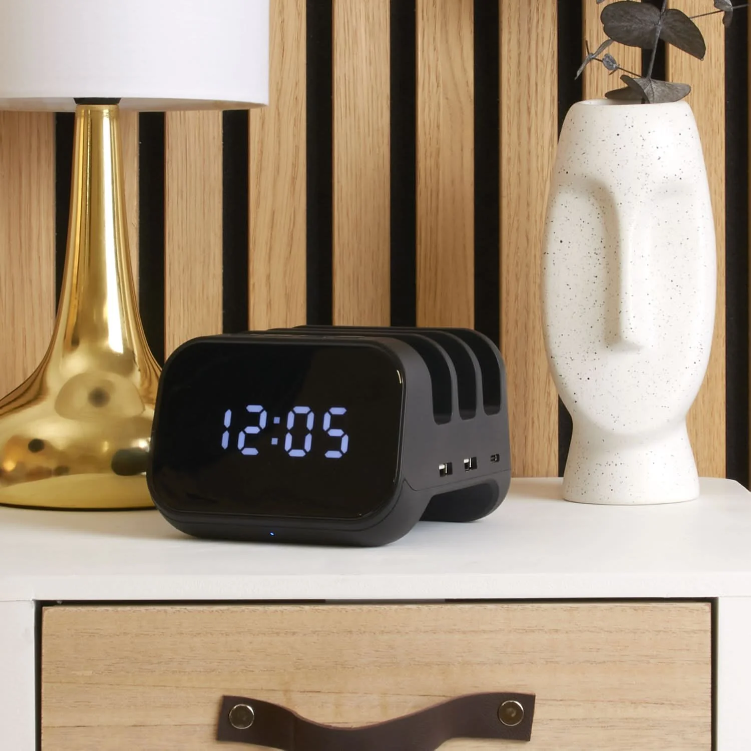 RÉVEIL ORGANISATEUR DE CHARGE USB - Image 4