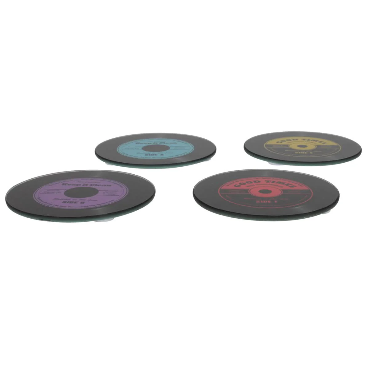 SET DE 6 DESSOUS DE VERRE VINYLES - Image 4