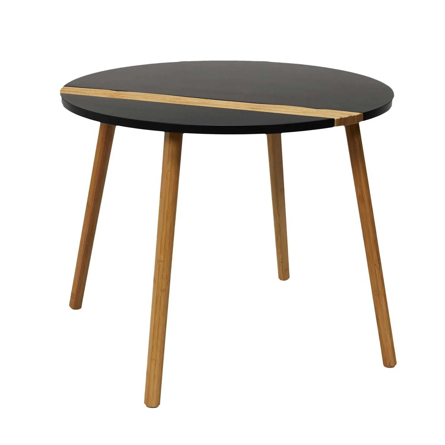 TABLE GIGOGNE BICOLORE RELIEF NOIR - LOT DE 2 - Image 5