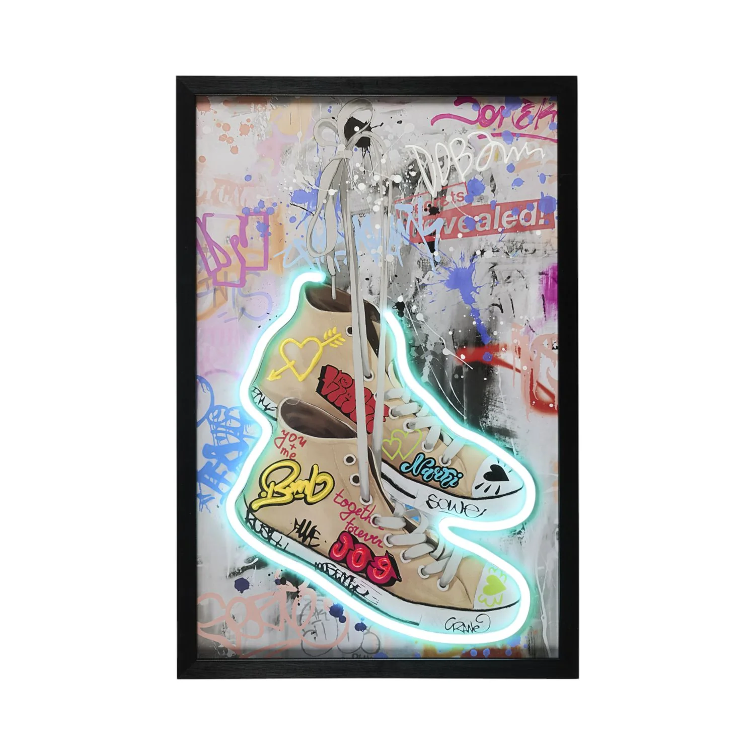 TABLEAU EFFET NEON AIR LIGHT SNEAKERS - Image 3