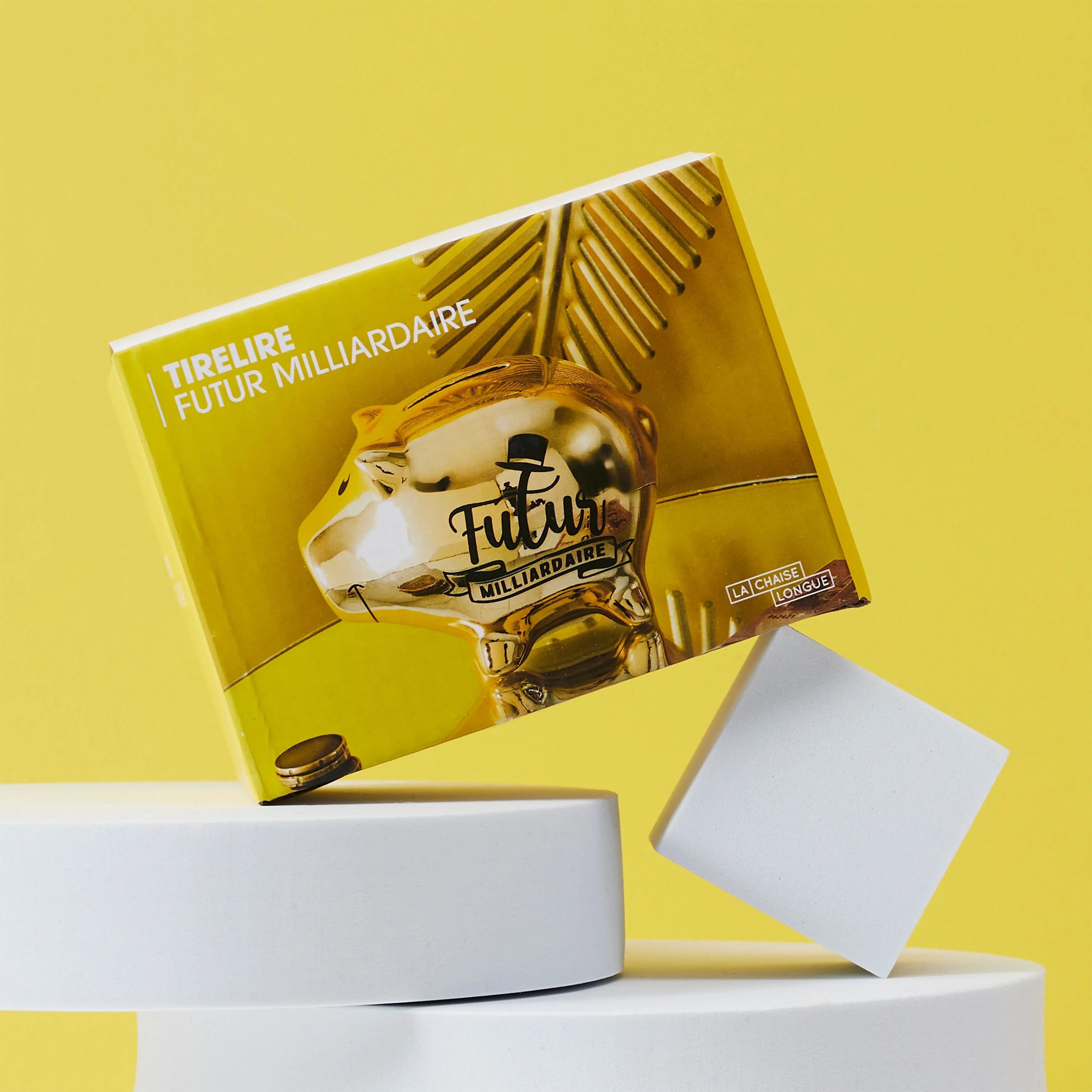 TIRELIRE COCHON MILLIARDAIRE GOLD - Image 3