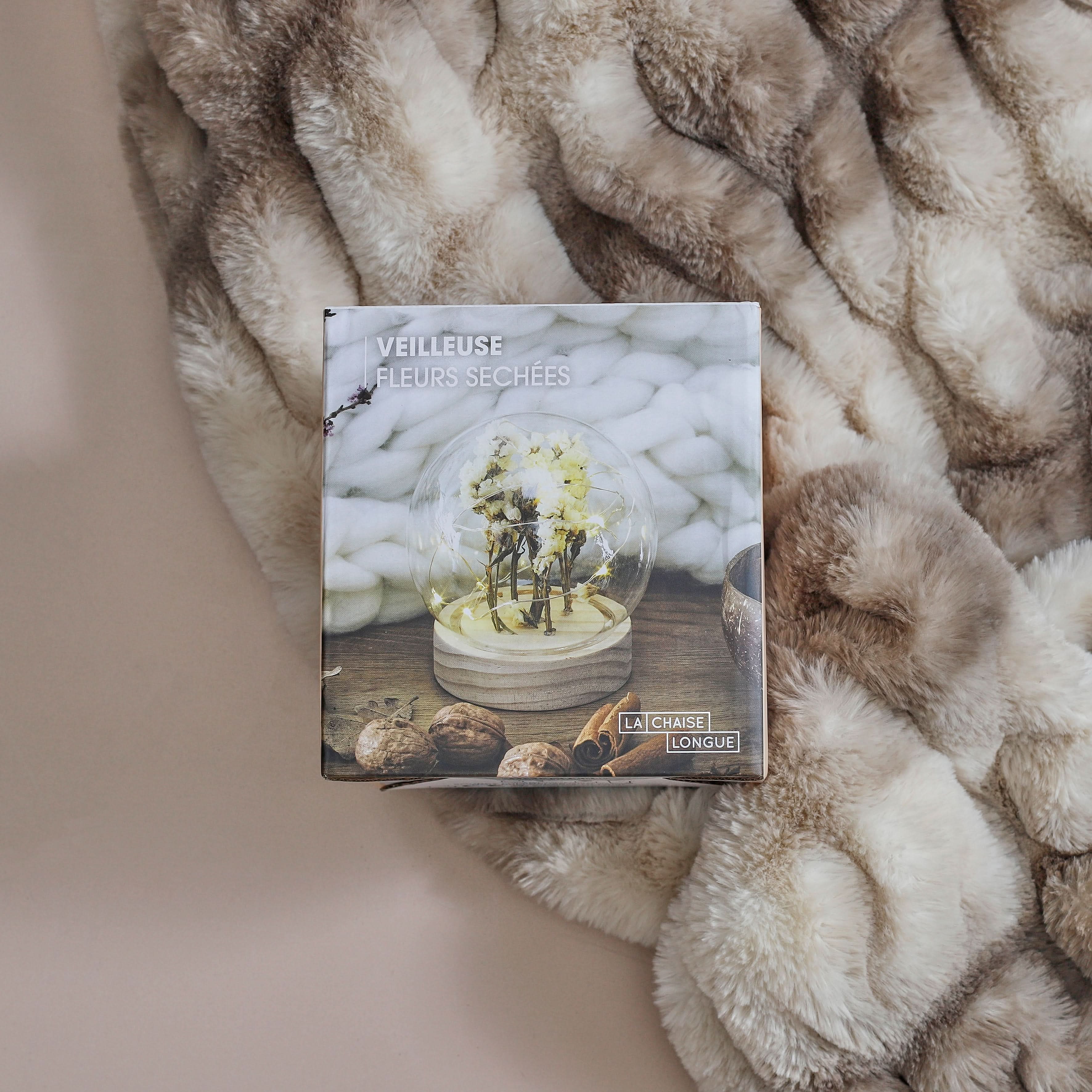 VEILLEUSE RONDE FLEURS SECHEES - Image 5