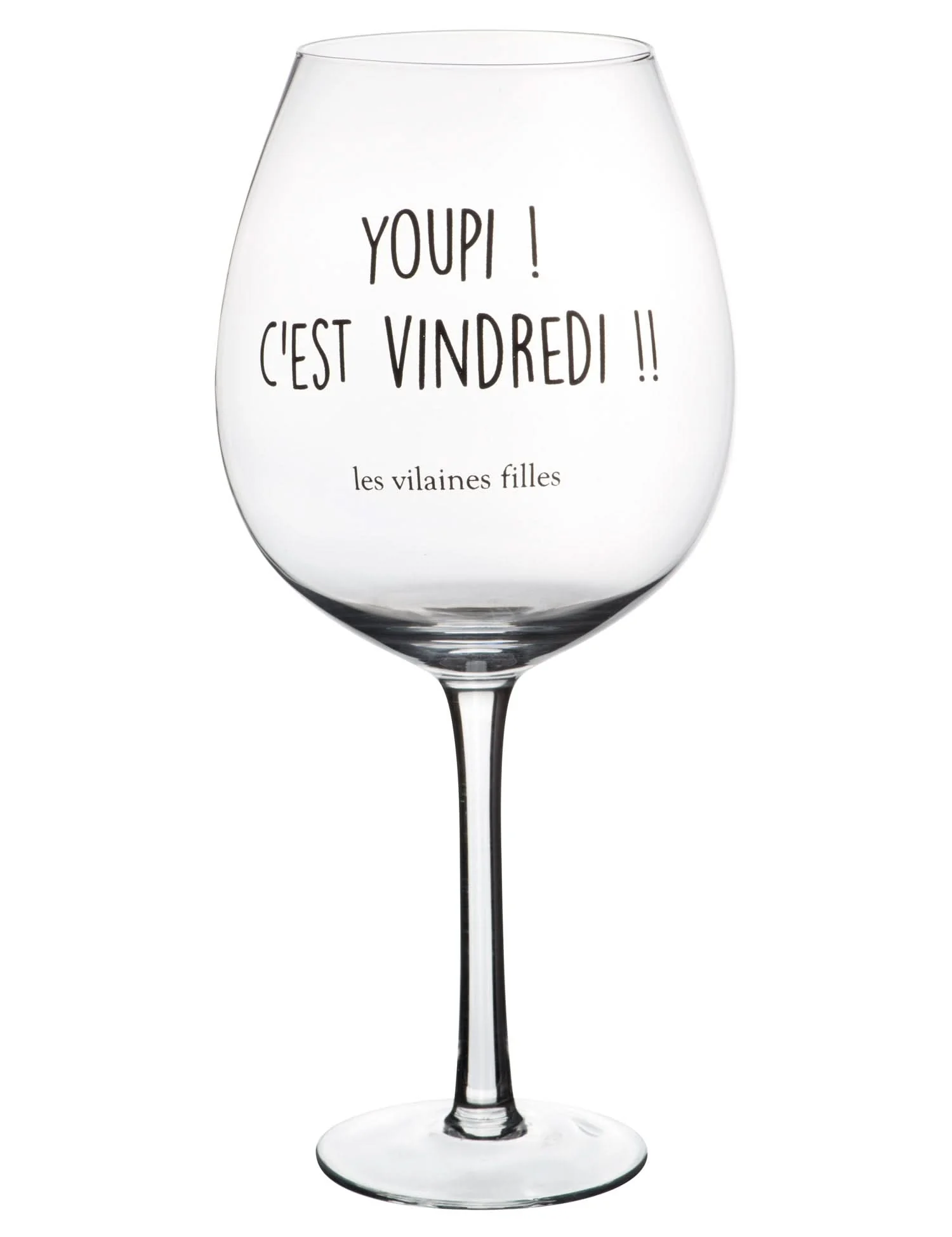 VERRE A VIN 75 CL YOUPI C EST VINDREDI - Image 6